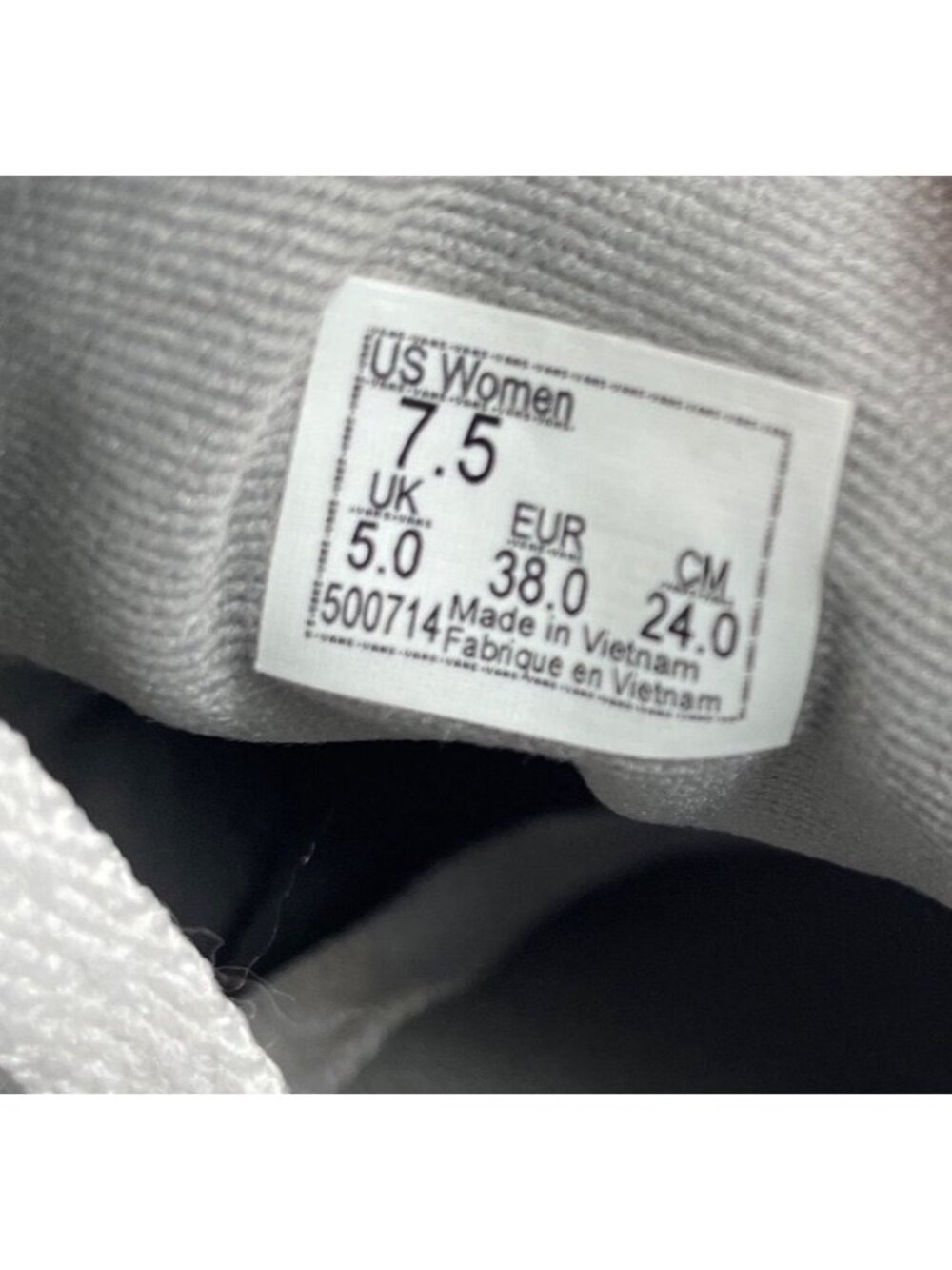 Vans Ward Low Top Sneakers Womens 7.5 Heather Gray White Skate Shoes 500714 - Picture 10 of 10